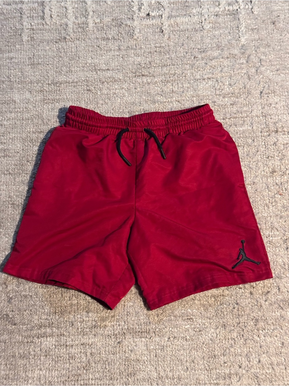Nike Jordan red boys shorts size 8/10 small